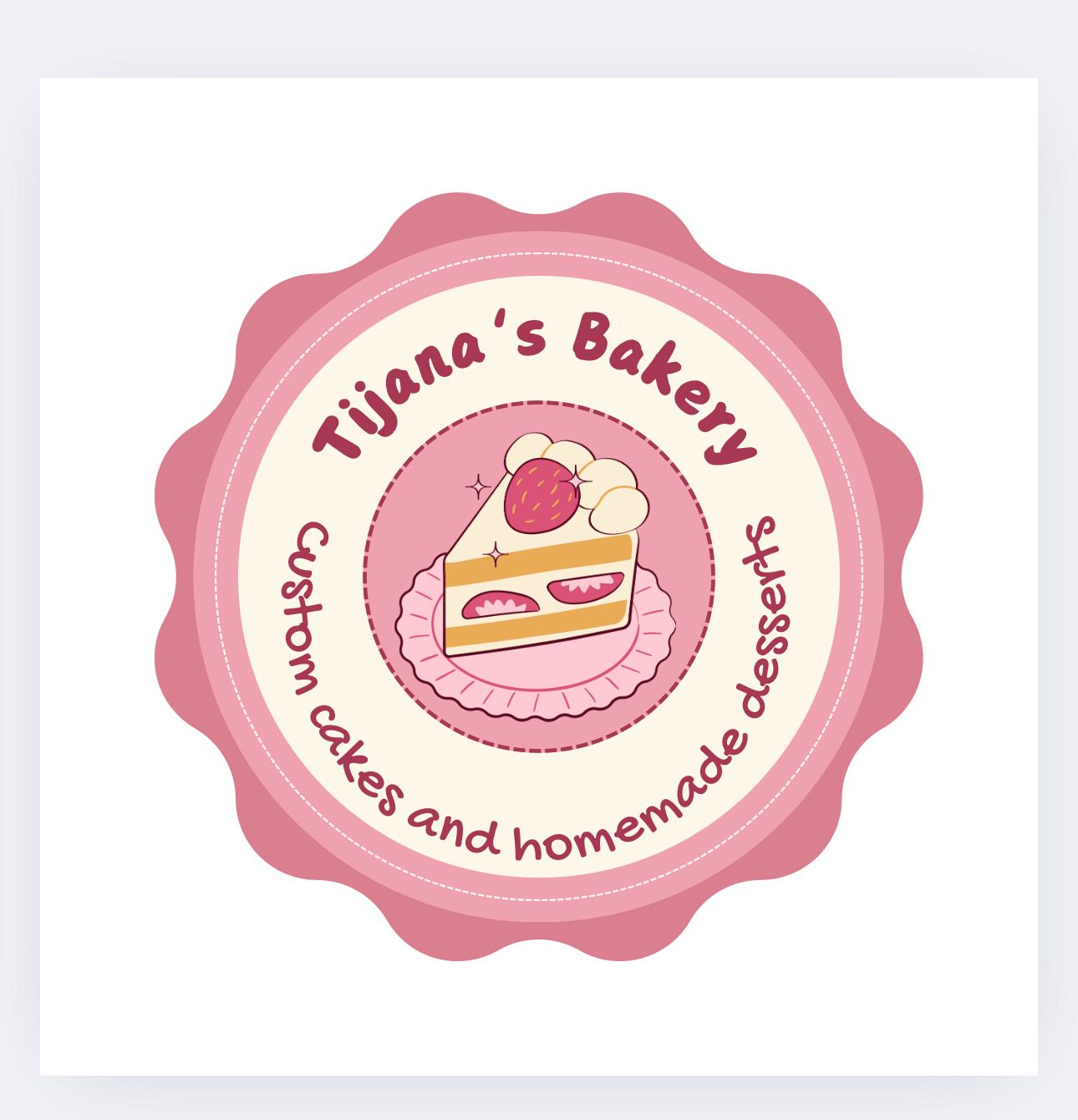 Logo Tijana's Bakery Slovenija Ljubljana